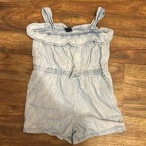 Denim Romper for Toddler girl GAP